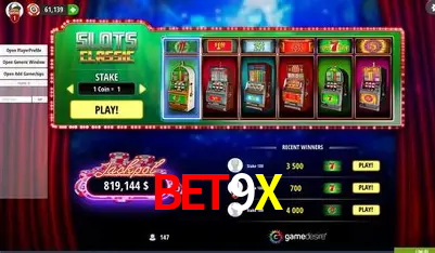 Login Bet9X Casino Online